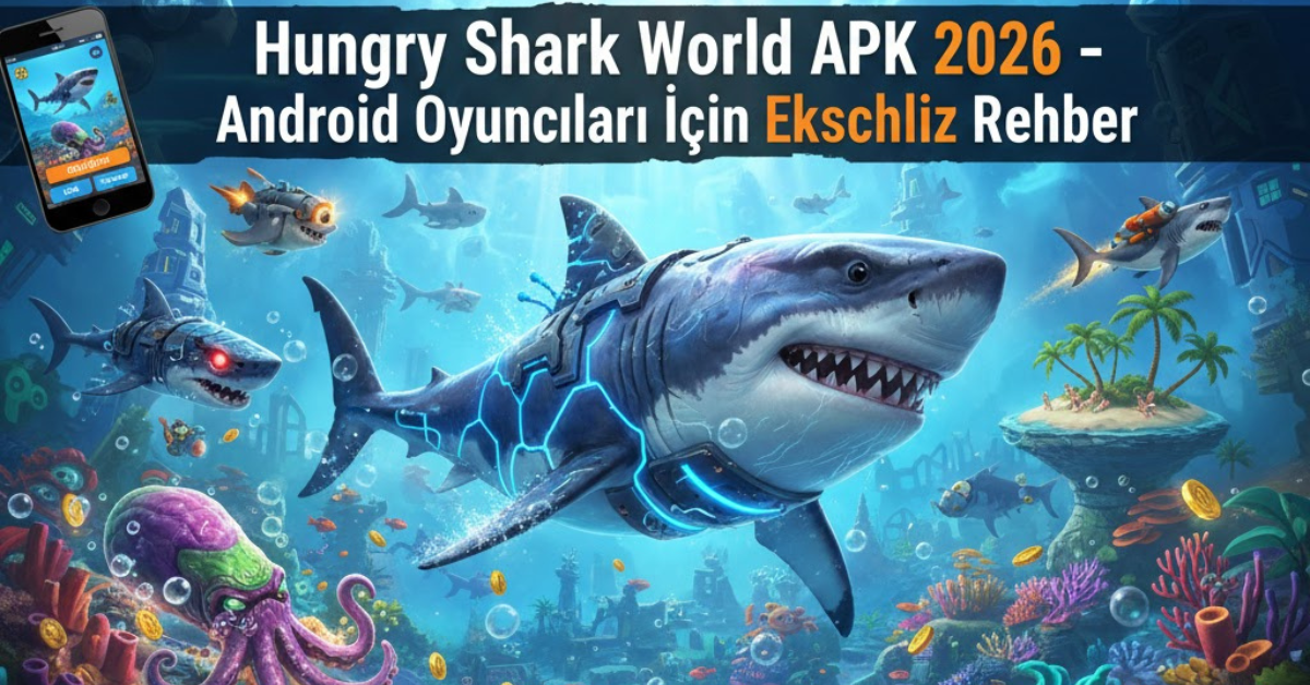 Hungry Shark World APK 2026